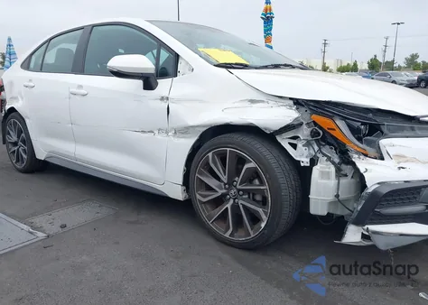 2020 Toyota Corolla Se z USA, uszkodzony, nr VIN 5YFS4RCE1LP038887